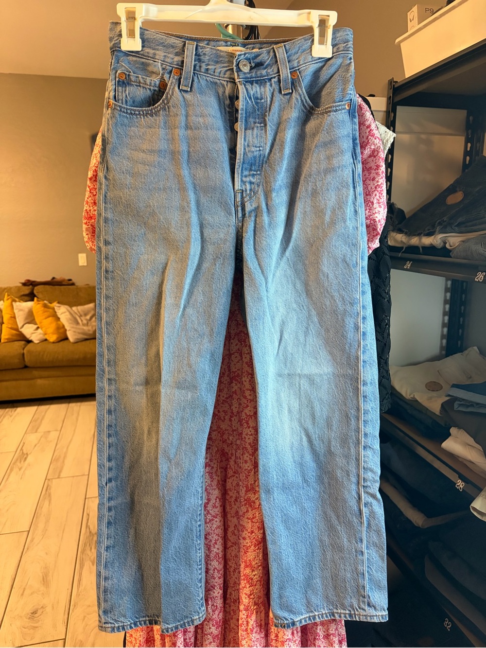 Levi's Light Blue Women's Straight Leg Jeans